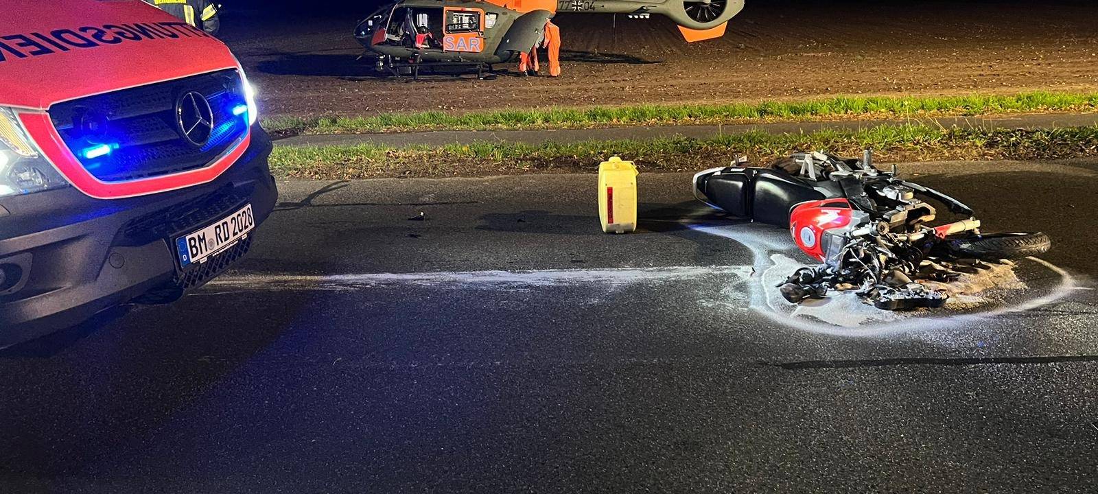 Bergheim: 16-jähriger bei Unfall schwer verletzt