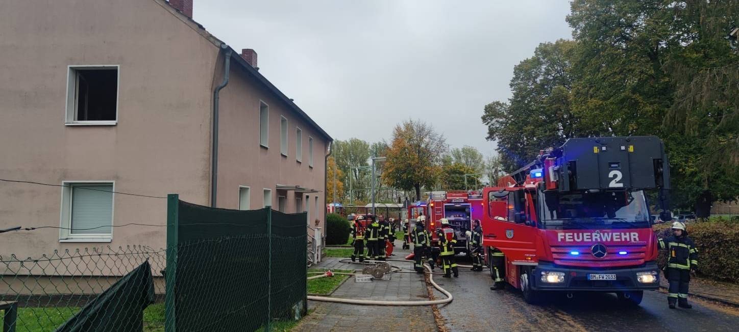 Bergheim: Feuer in Oberaußem