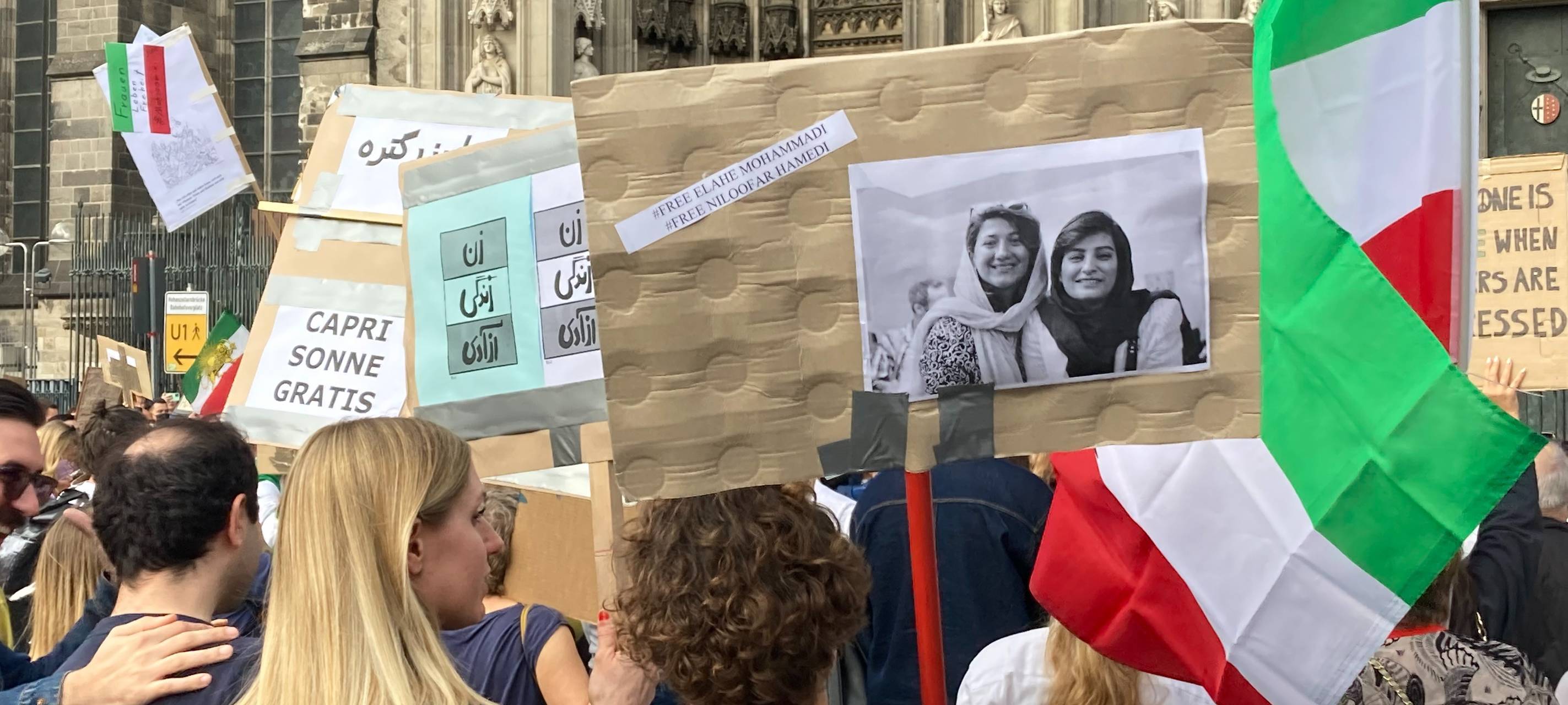 Köln: Solidarität mit Protesten im Iran