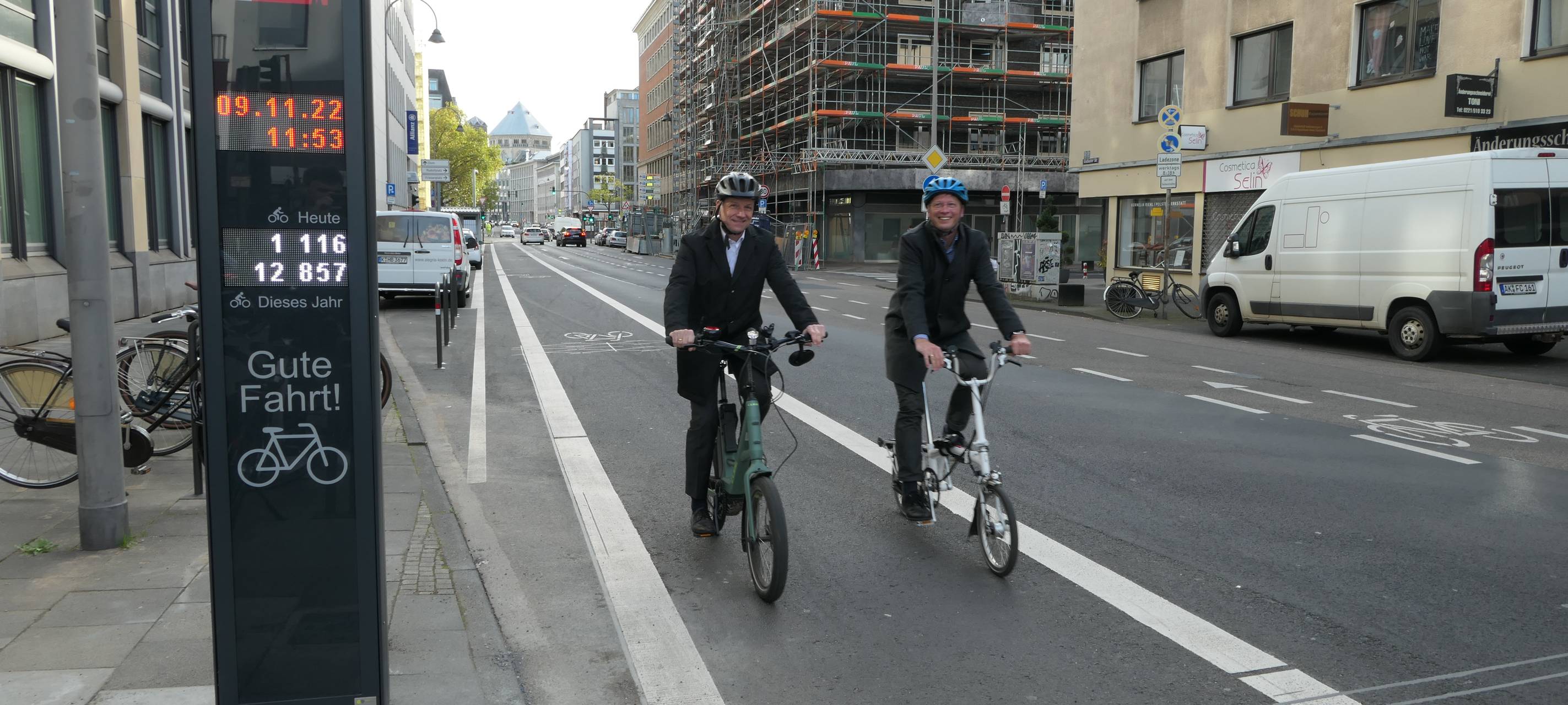 Fahrrad-Boom in Köln: Rekordzahlen an Zählstellen