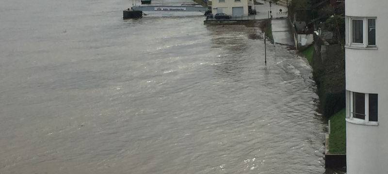 Hochwasser in Wesseling