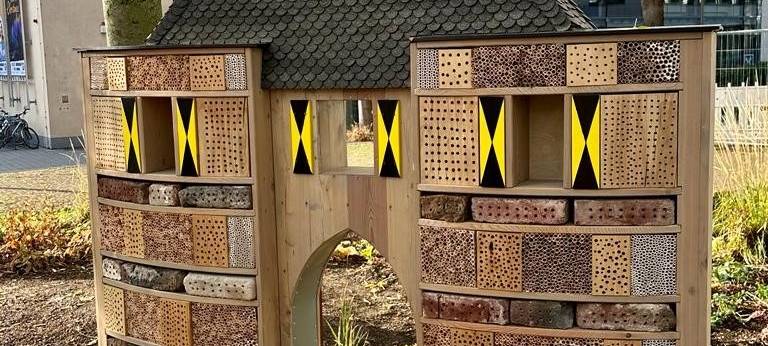 Bergheim: Insekten leben jetzt im Aachener Tor