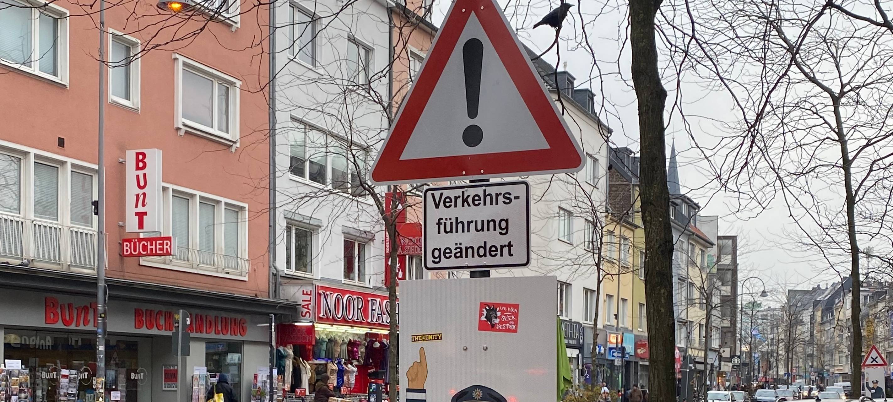 Köln: Venloer Straße wird in Teilen zur Einbahnstraße