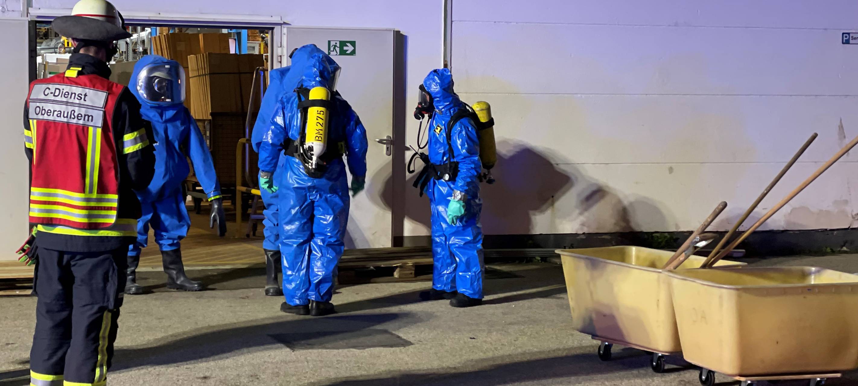 Bergheim: Chemikalie in Zieverich ausgetreten