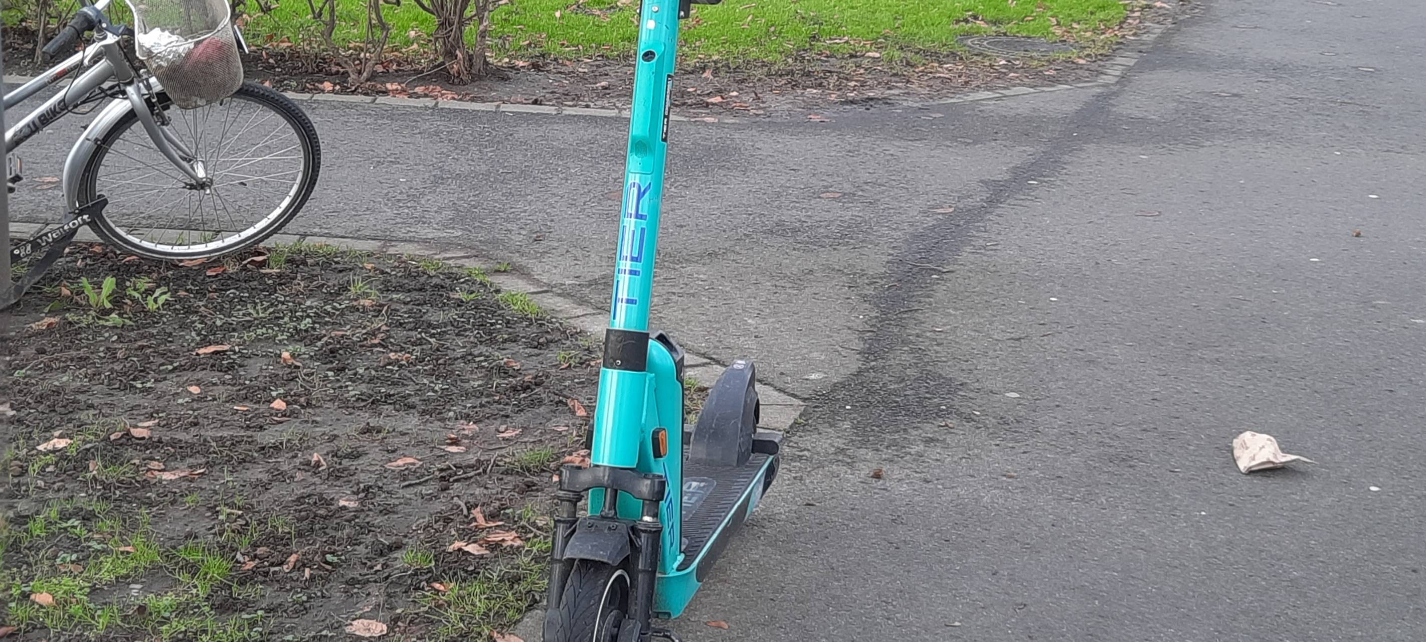 Brühl: E-Scooter bekommen im Frühjahr eigene Parkplätze