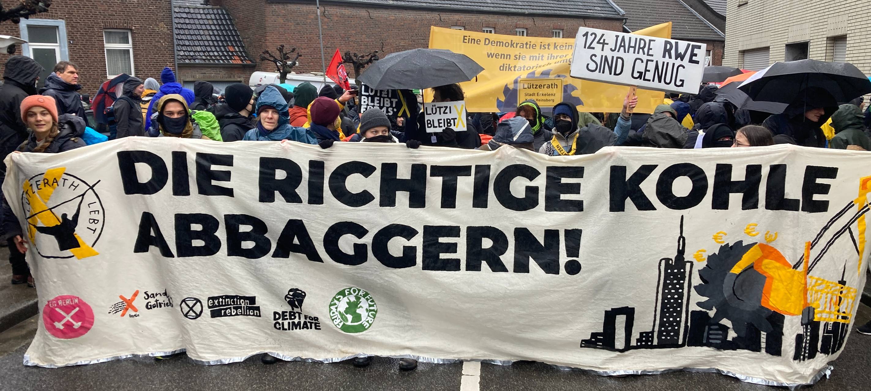 Lützerath/Region: Klimaschützer wollen weiter protestieren