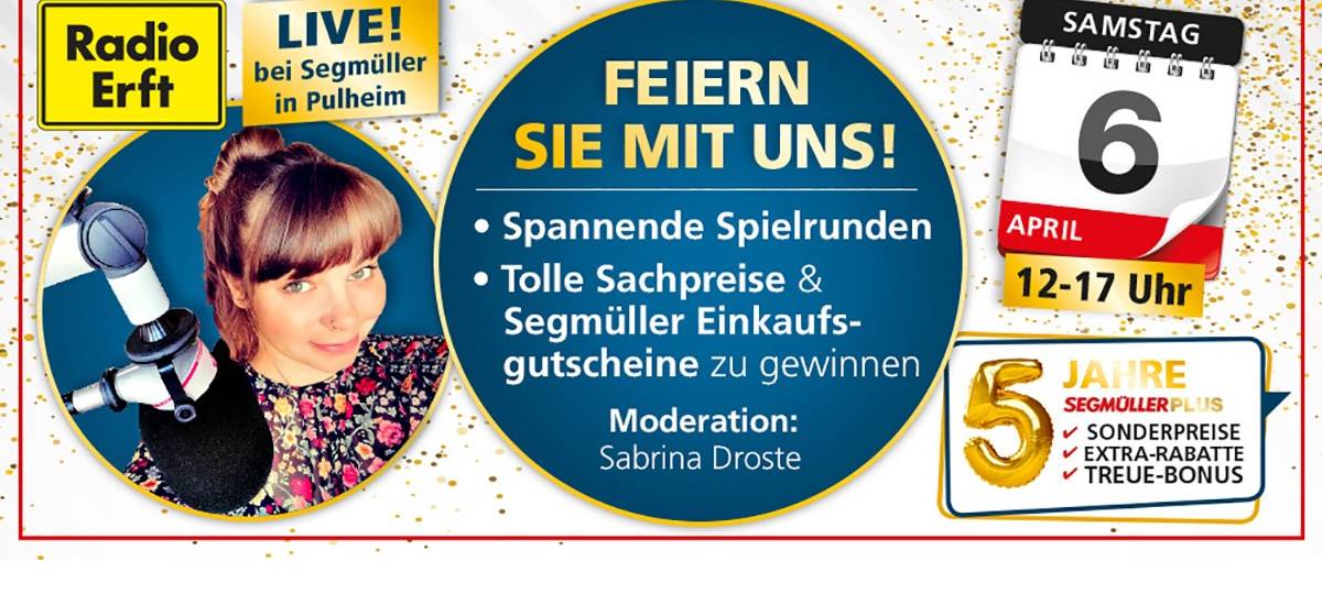 Frühlingsaktion bei Segmüller