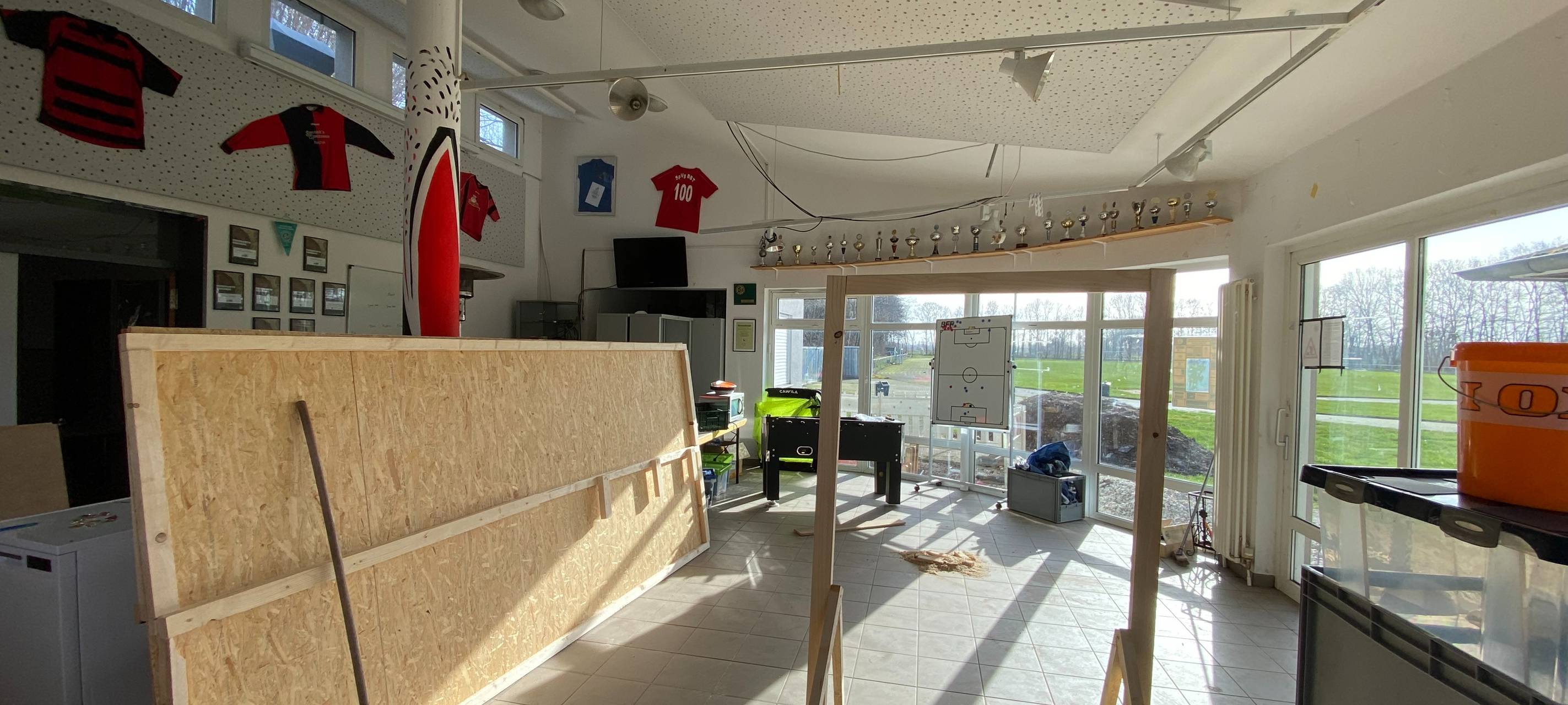 Kerpen: Beim Vereinsheim der Spvg BBT geht es nicht voran