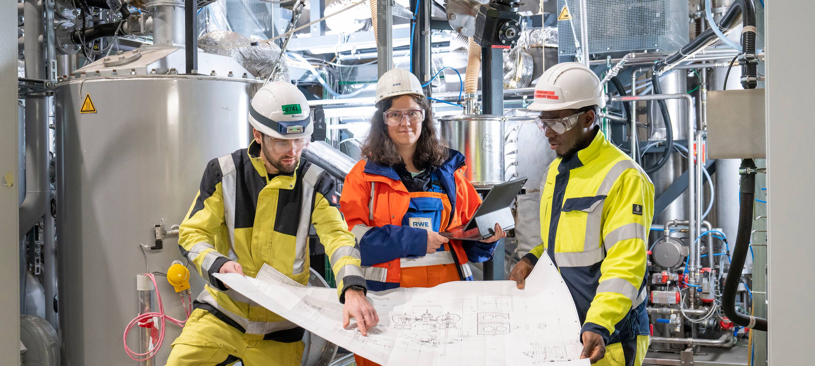 Bergheim: Pilotanlage im RWE-Innovationszentrum in Betrieb