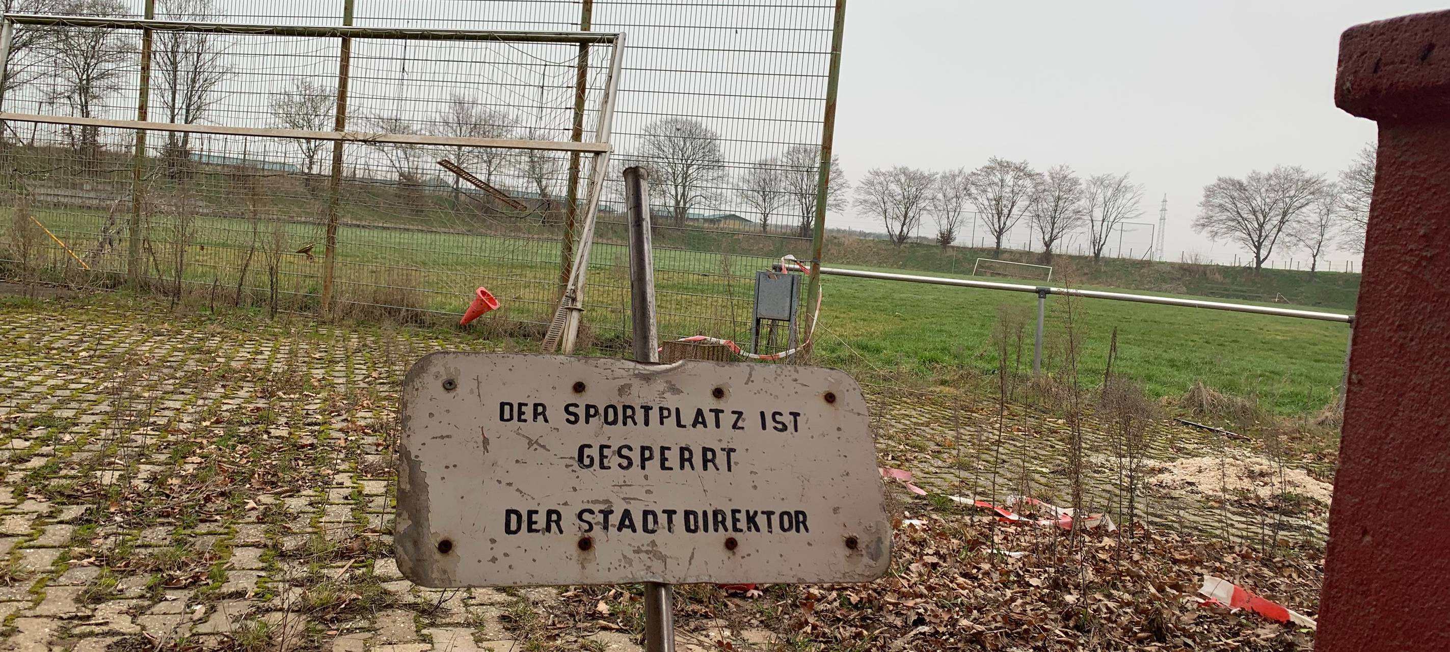 Erftstadt: Arbeiten bei Rot-Weiß Ahrem starten endlich