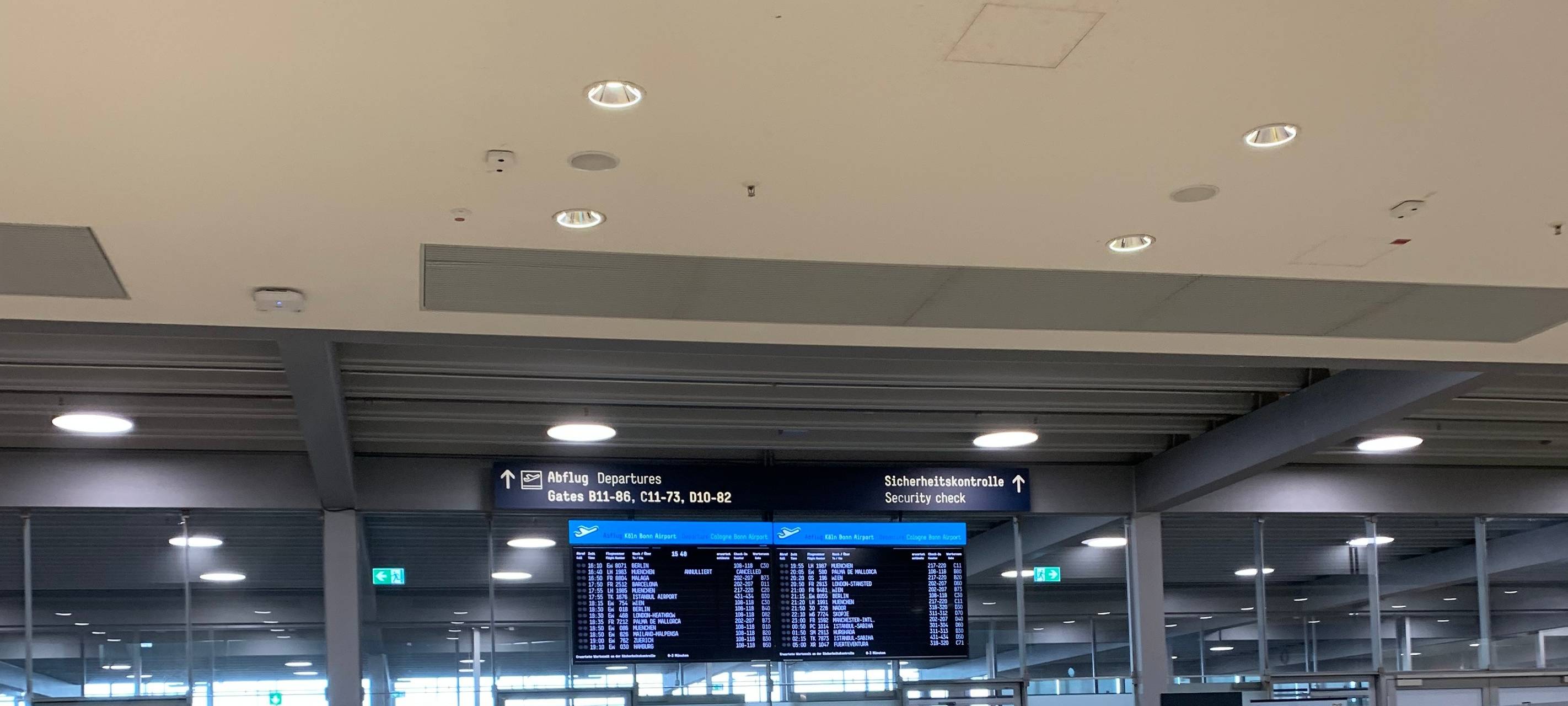 Sommerflugplan am Köln/Bonner Airport