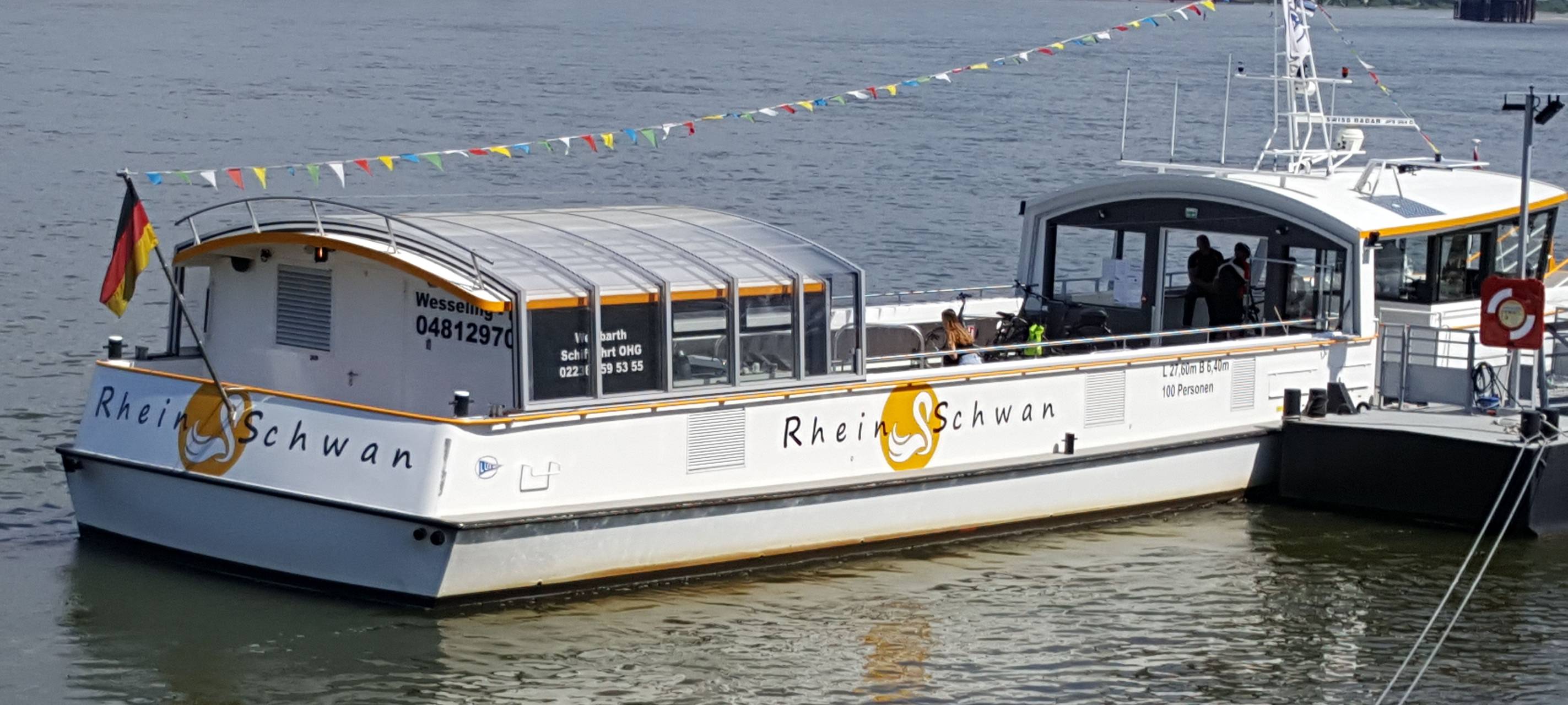 Wesseling: Rheinschwan kann wieder pendeln