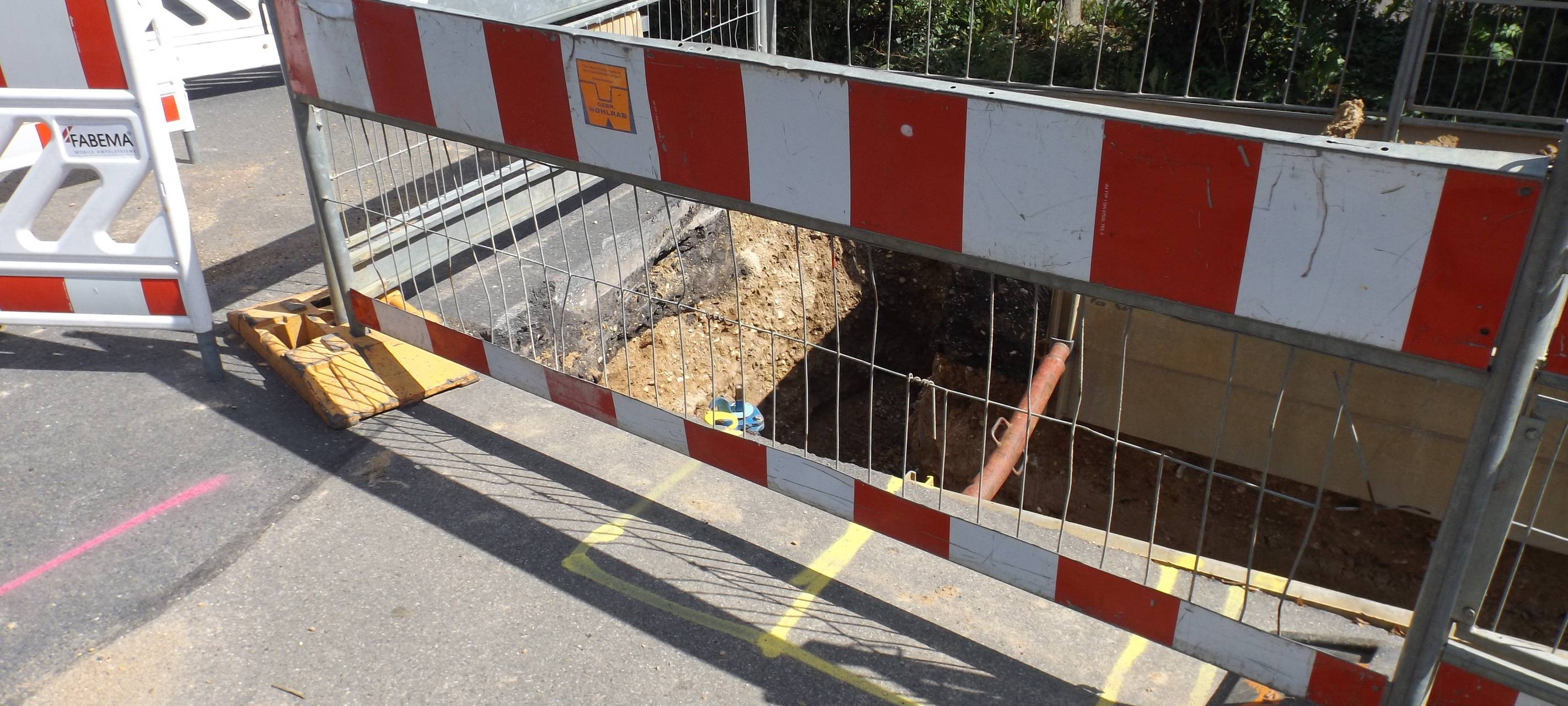 Sieben Monate Baustelle in Glessen