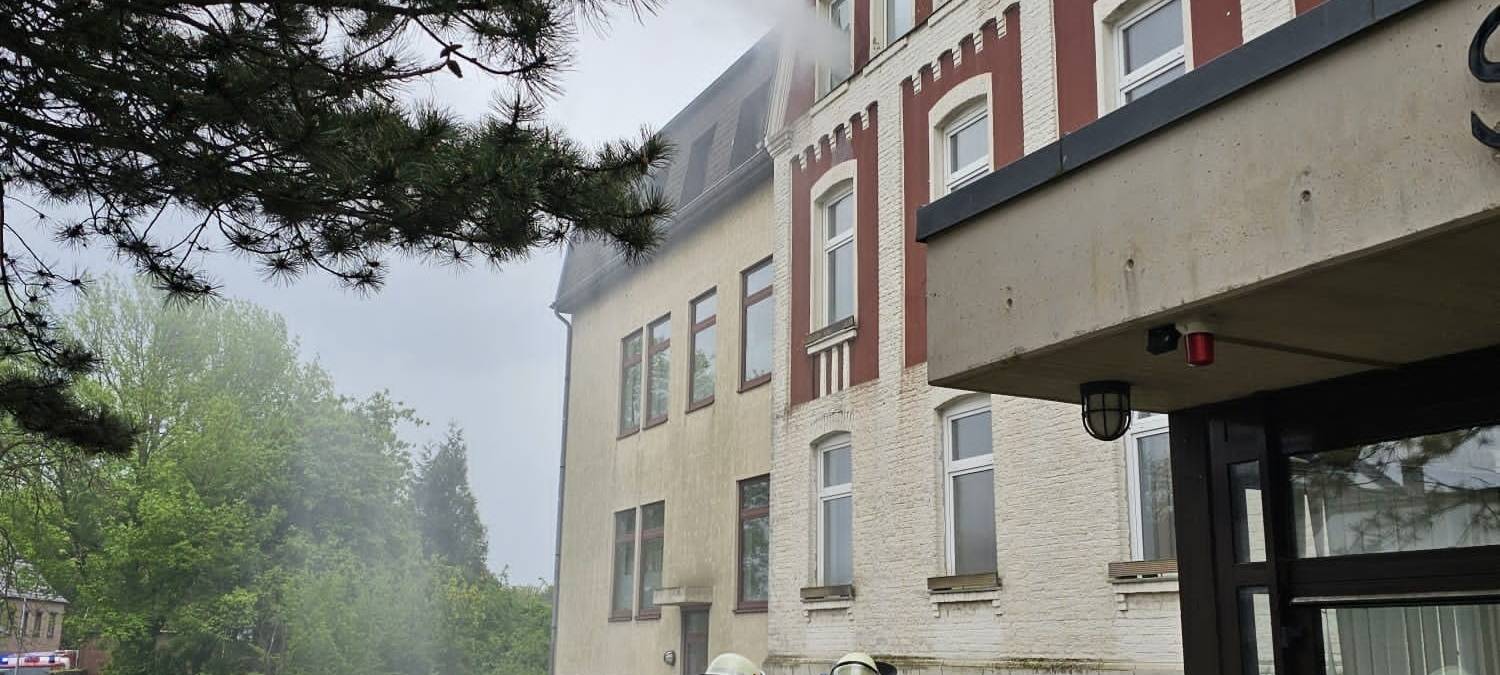 Bergheim: Feuer in leerstehendem Altenheim