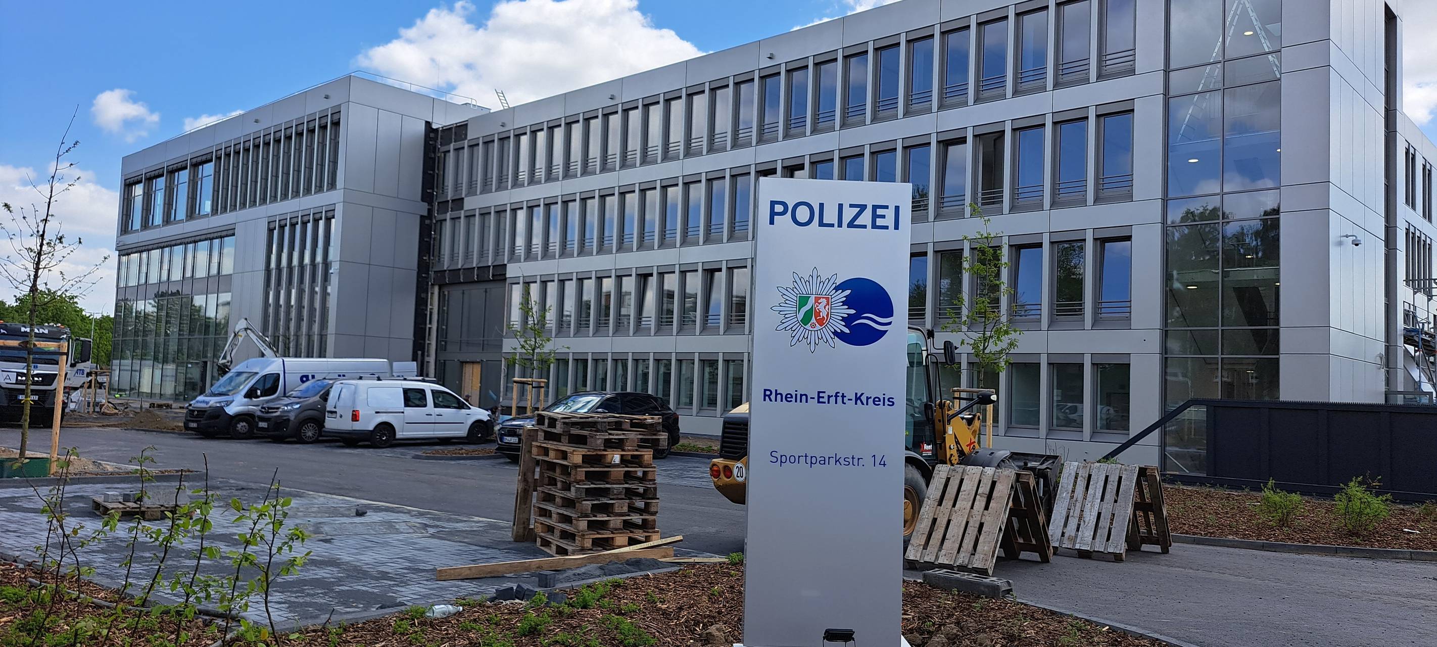 Bergheim: Neubau für die Polizei liegt voll im Zeitplan