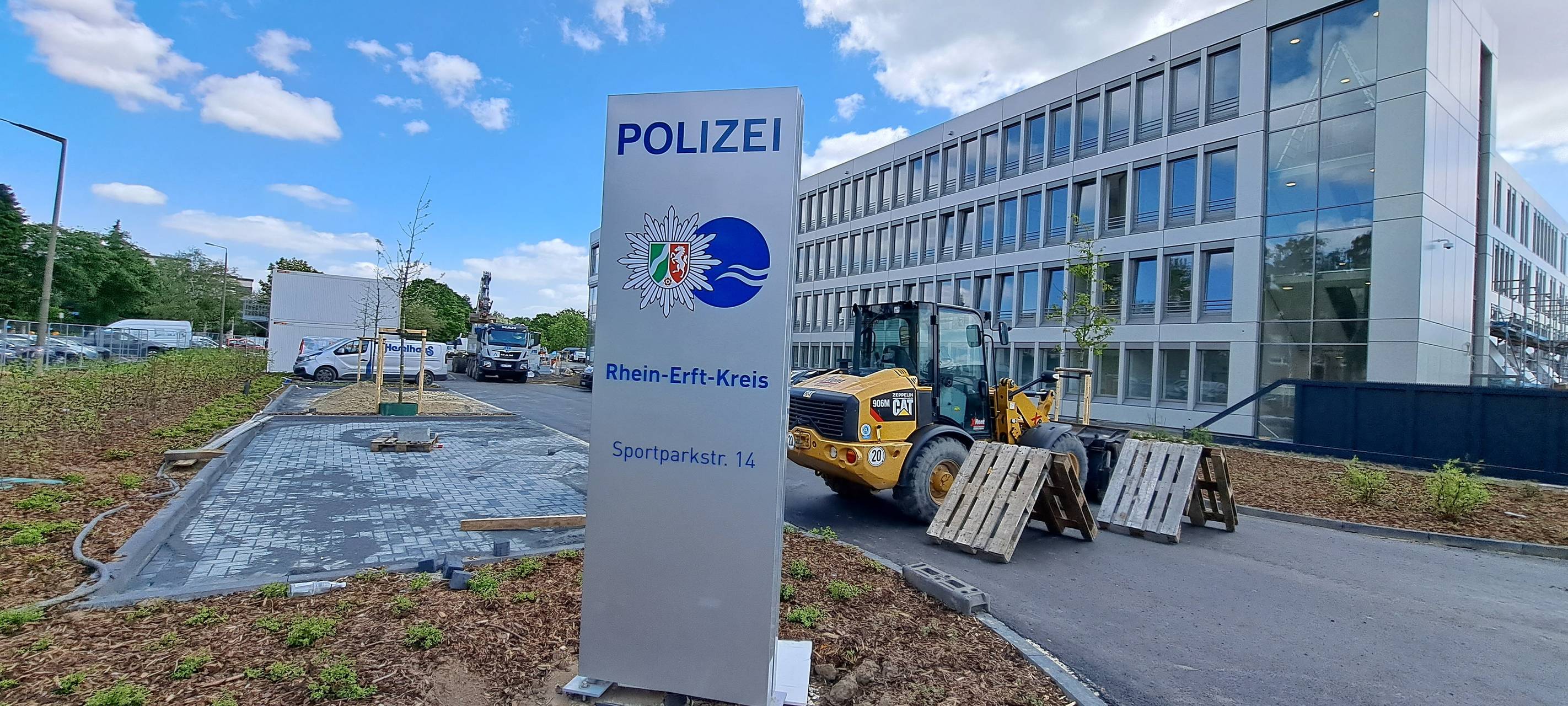 Bergheim: Neubau für die Polizei liegt voll im Zeitplan