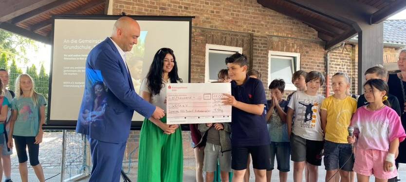 Brühl: Grundschule Badorf spendet 11.000 € für Erdebenopfer