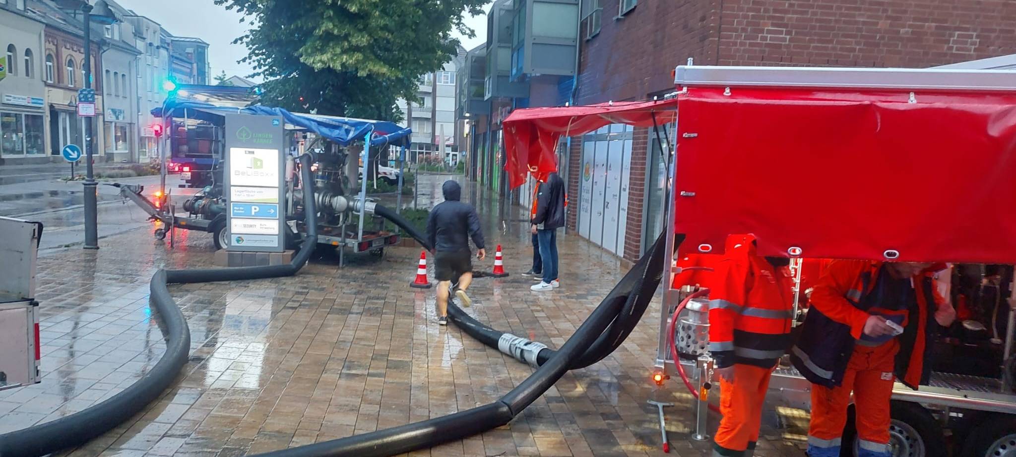 Rhein-Erft: Unwetter trifft Nordkreis - vor allem Bedburg
