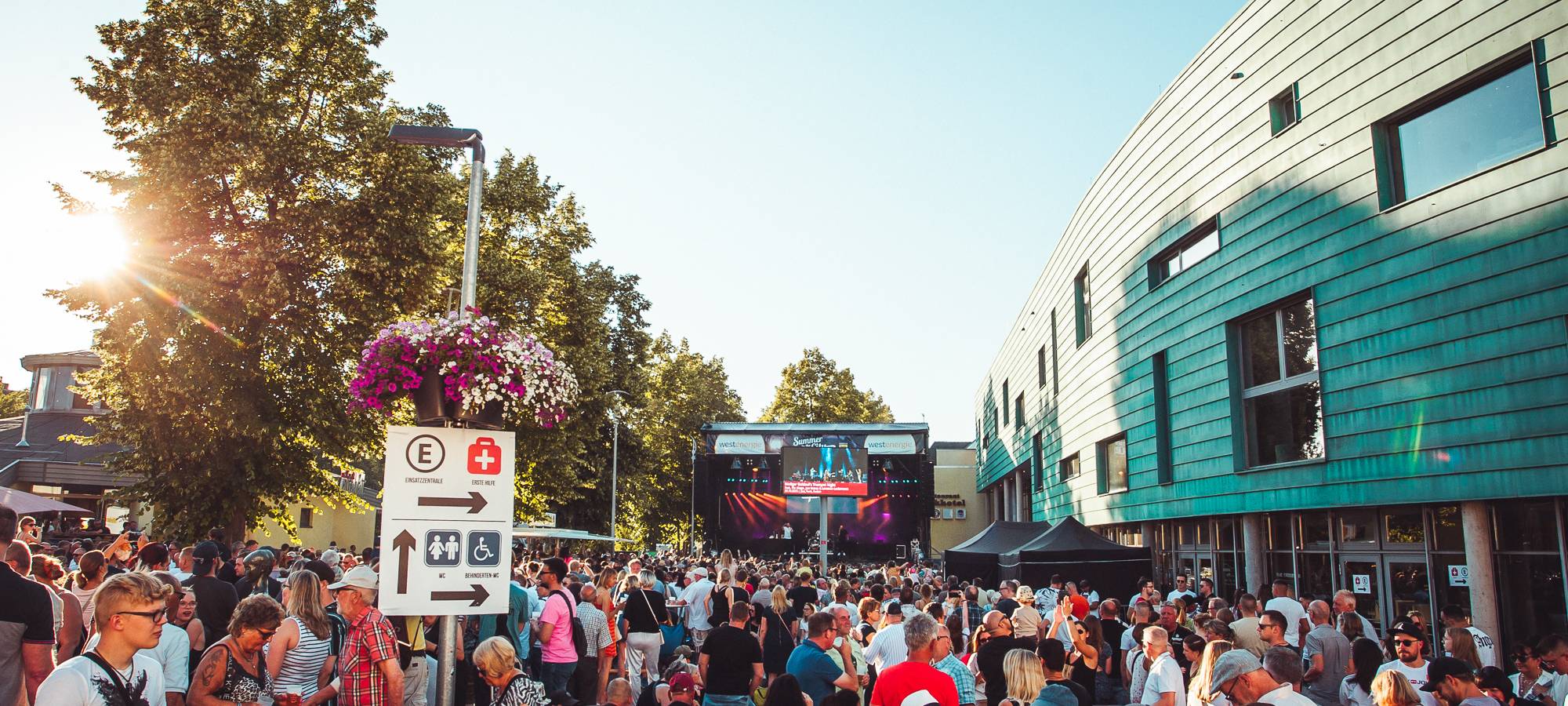 Summer in the City in Bergheim