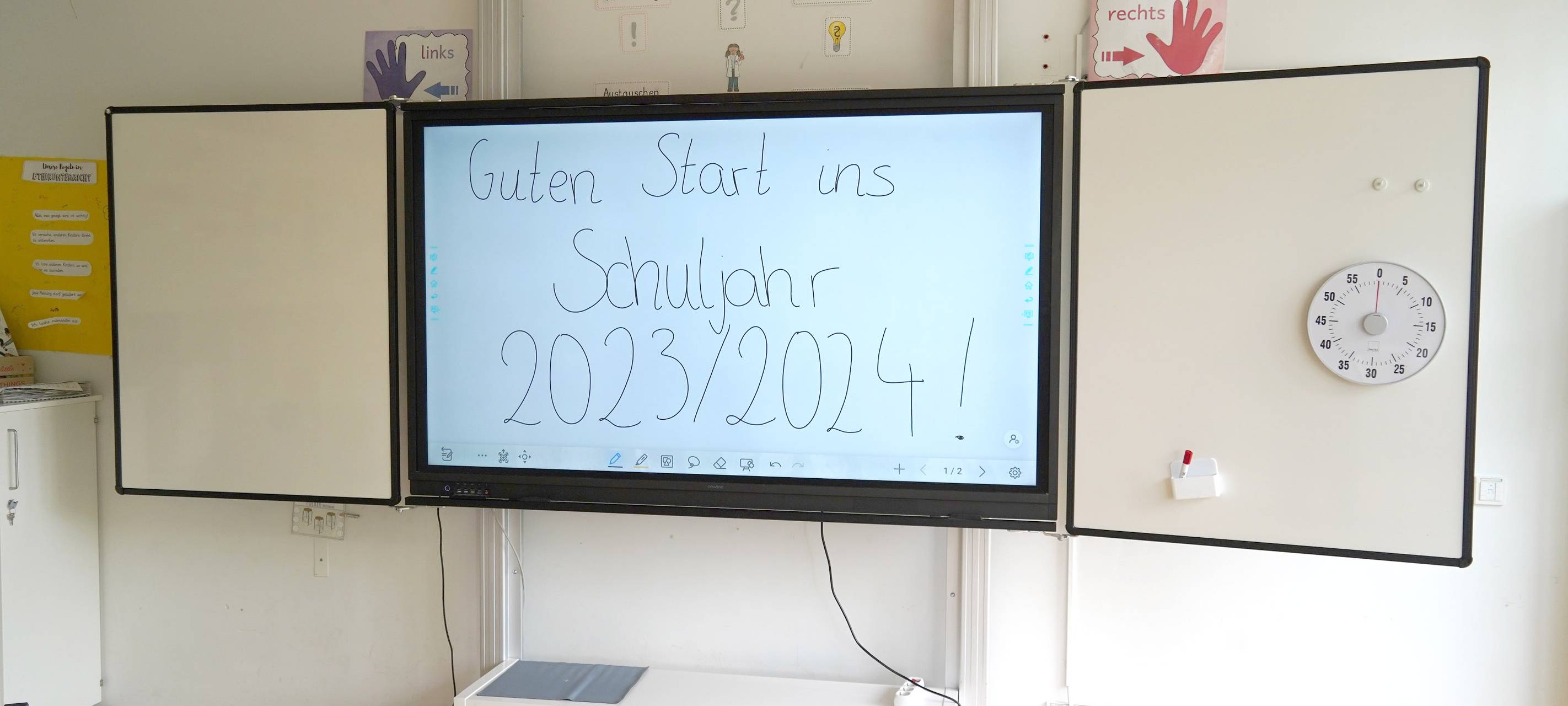 Frechen: Display statt Tafel