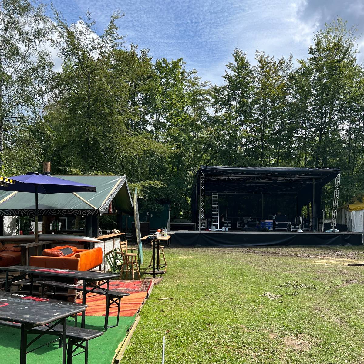 Frechen Trafostation 61 Festival in Grefrath Radio Erft