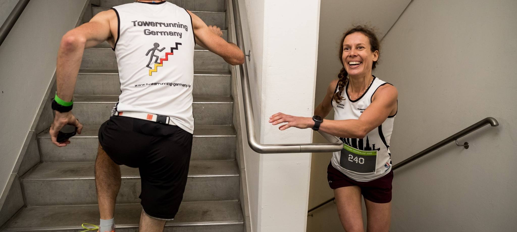 Köln: 11. Treppenlauf im MediaPark