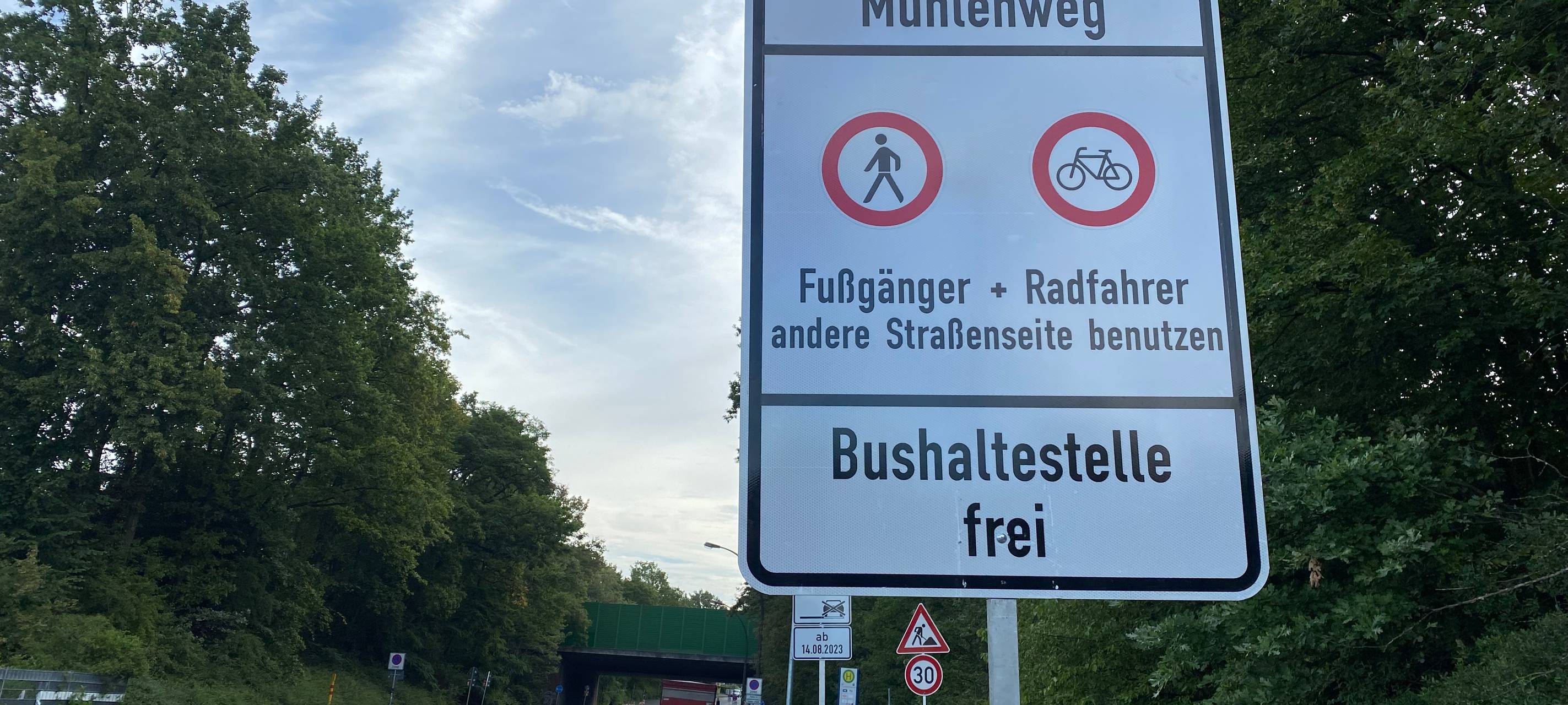 Wesseling: Bauarbeiten auf dem Mühlenweg