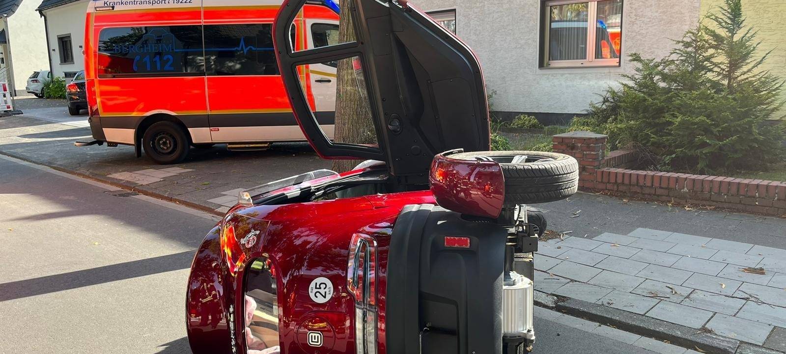 Bergheim: Kabinenroller verunglückt