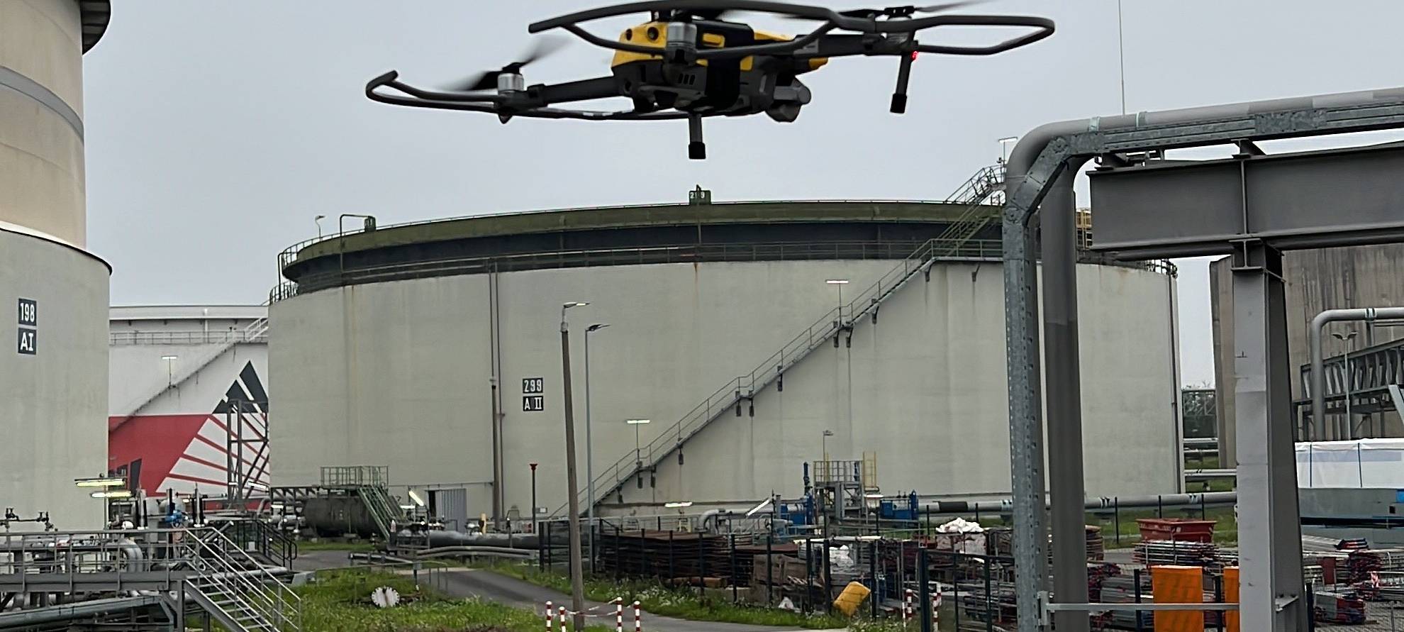 Wesseling: Shell setzt auf Drohnen & künstliche Intelligenz