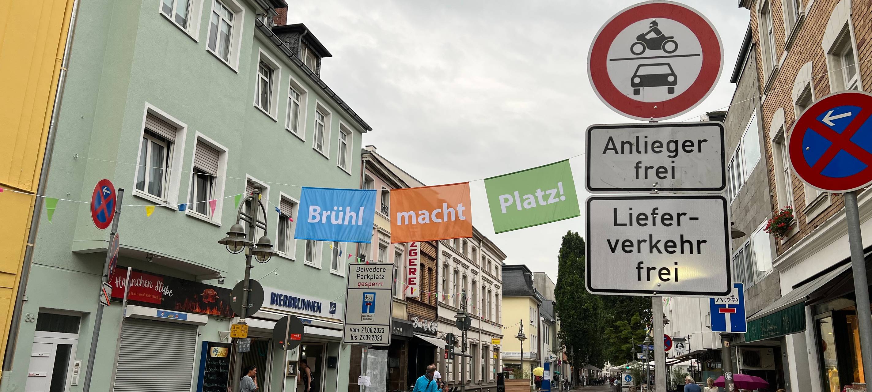 "Brühl macht Platz" offiziell eröffnet