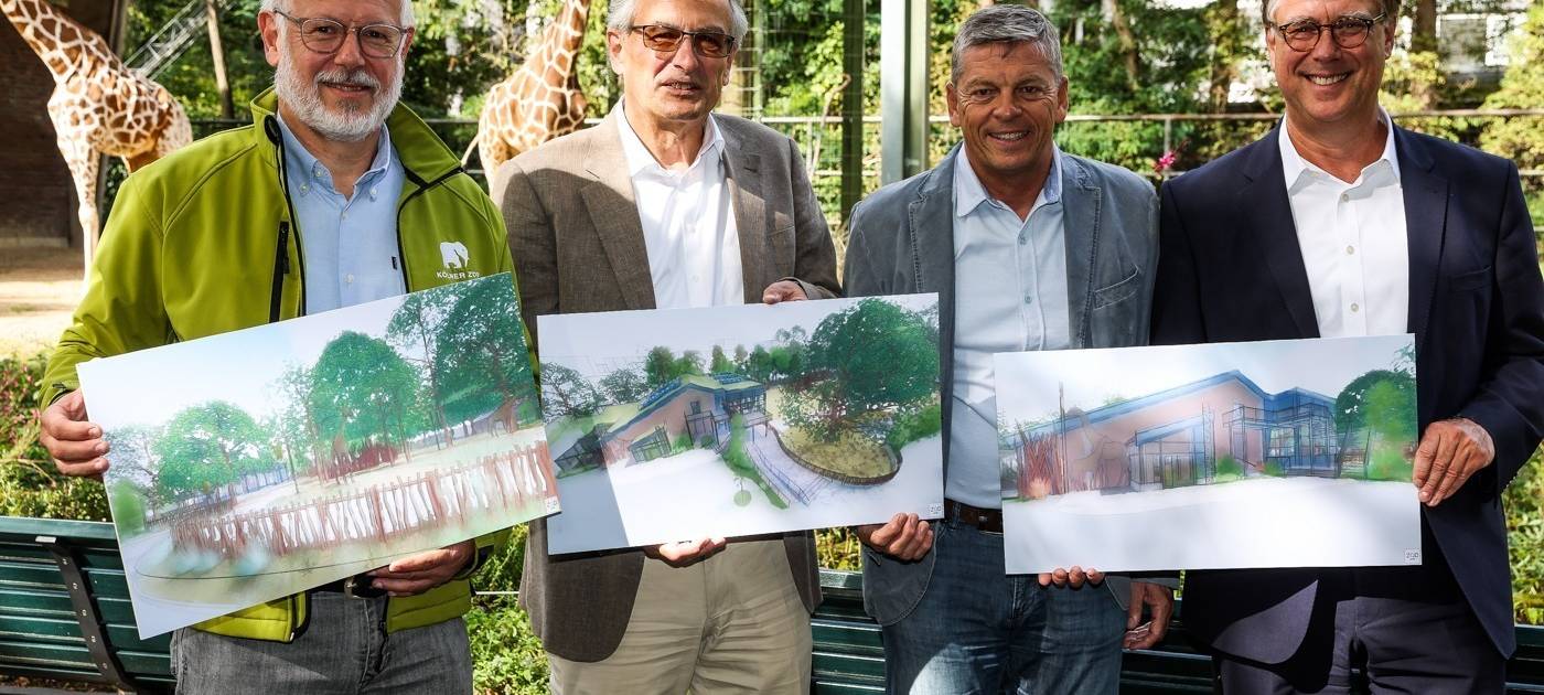 Köln: Pläne für Giraffenanlage