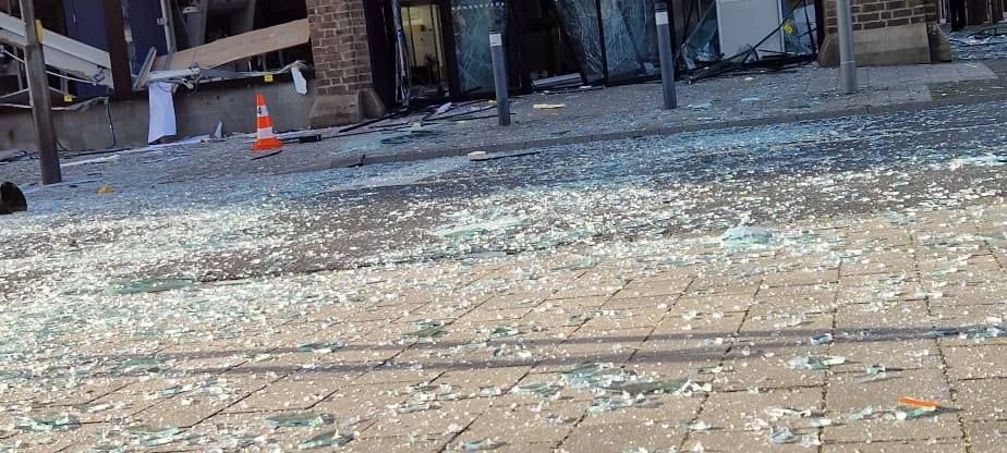 Erftstadt: Volksbank nach Automatensprengung bald wieder auf