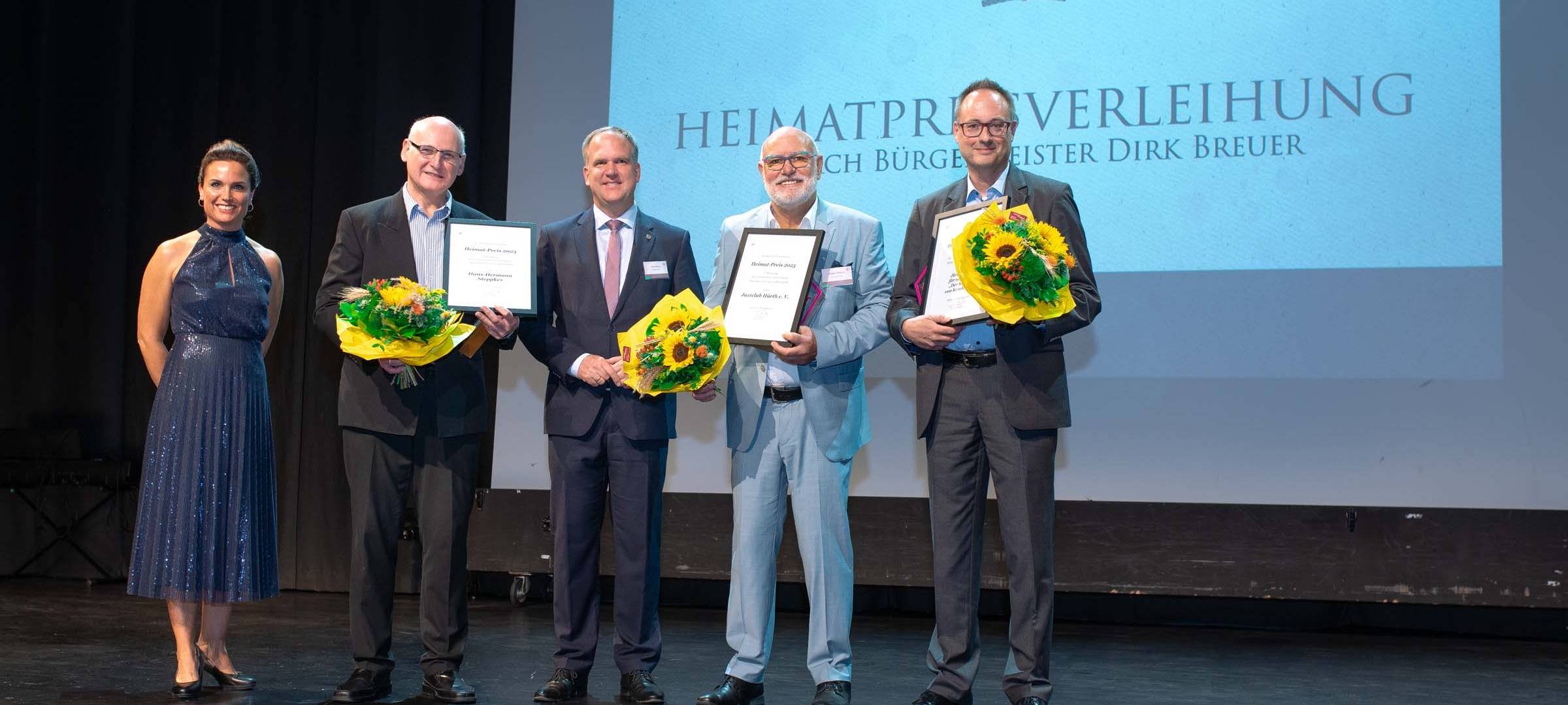 Hürth: Heimatpreis geht an drei Preisträger