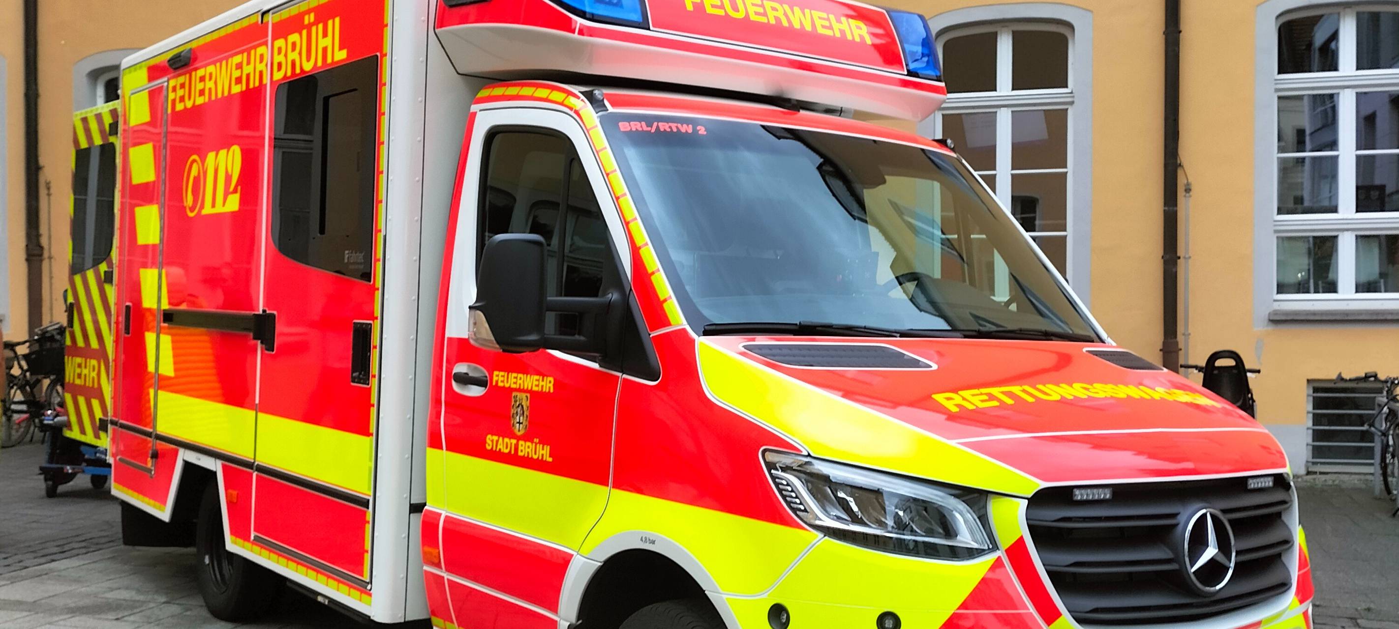 Brühl: Feuerwehr hat "neuen" Rettungswagen bekommen