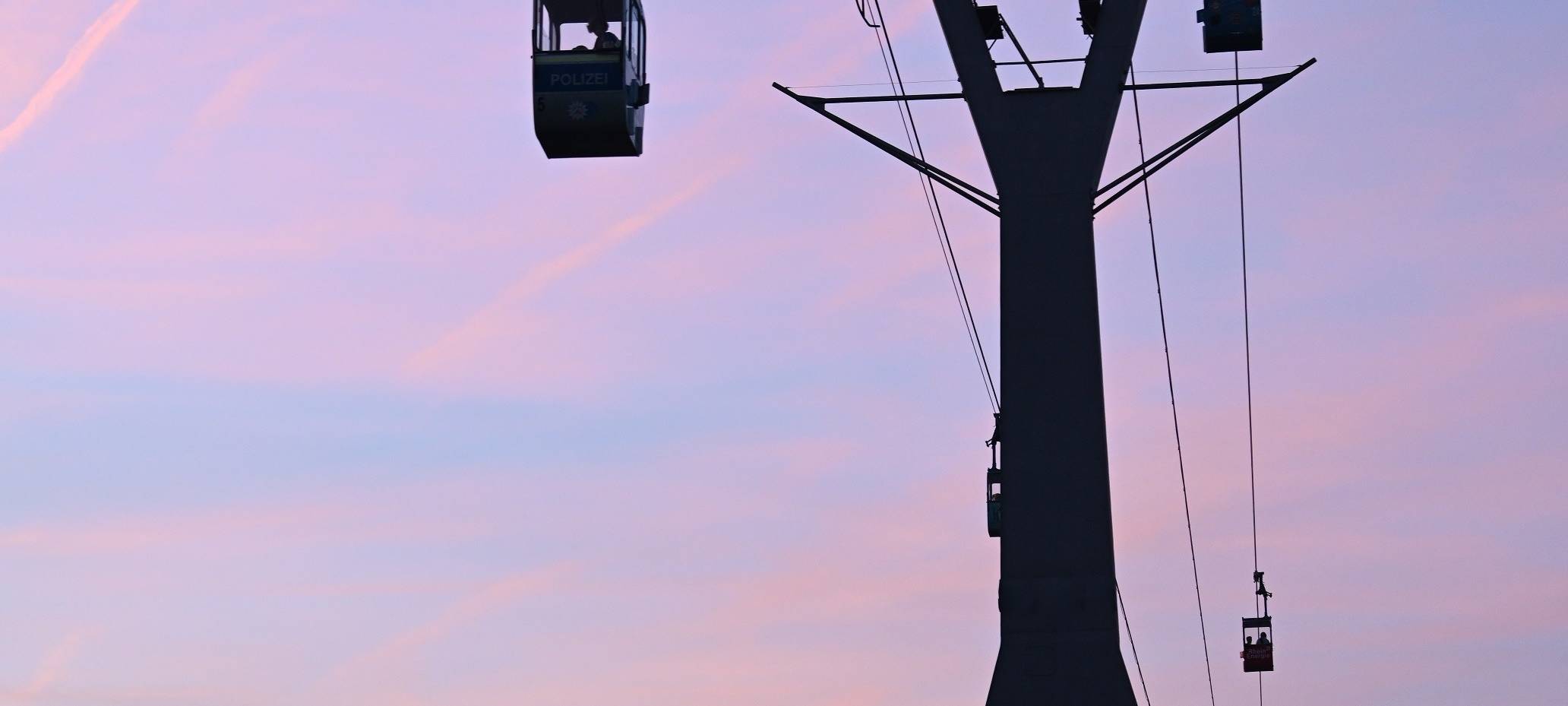 Köln: Adventsfahrt der Kölner Seilbahn