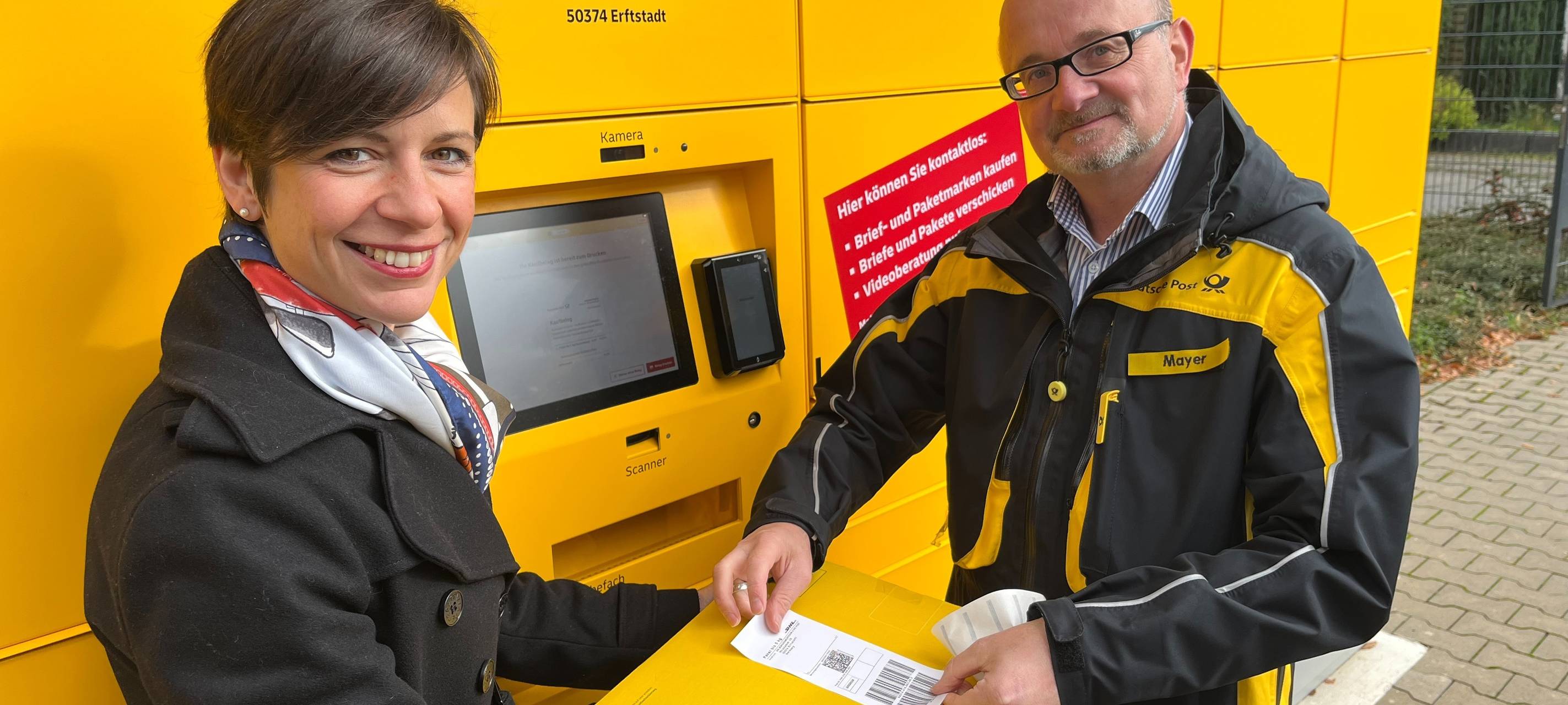 Erftstadt: Neue Poststation in Köttingen