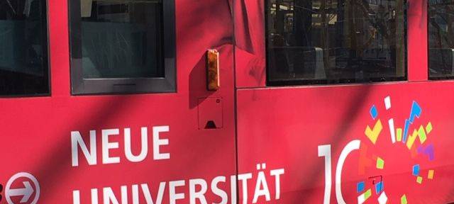 Uni bekommt eigene Bahn zum Jubiläum