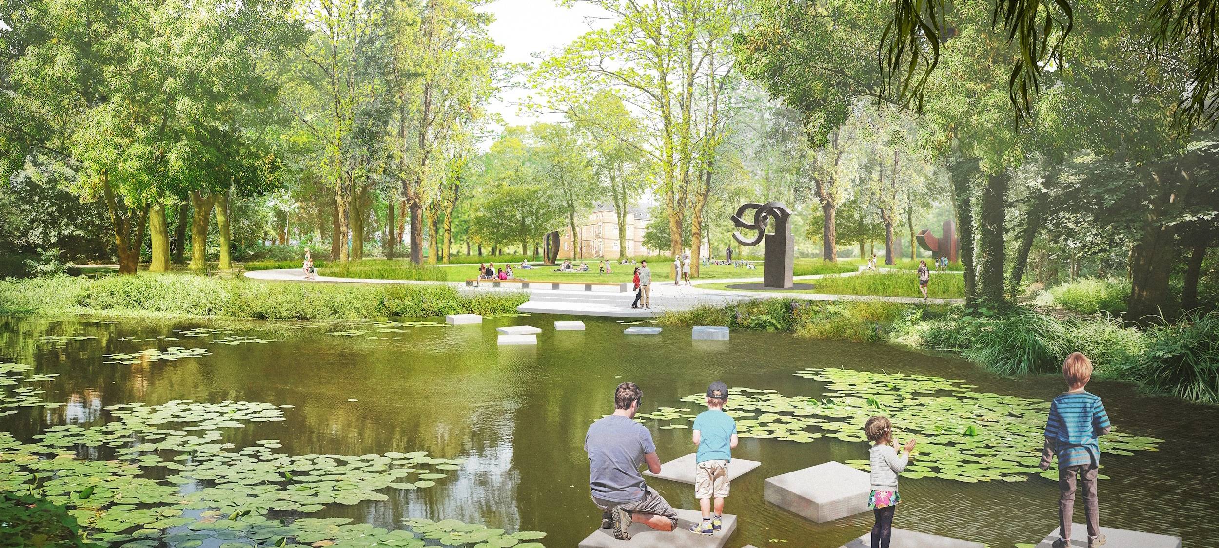 Bedburg: Arbeiten im Schlosspark starten