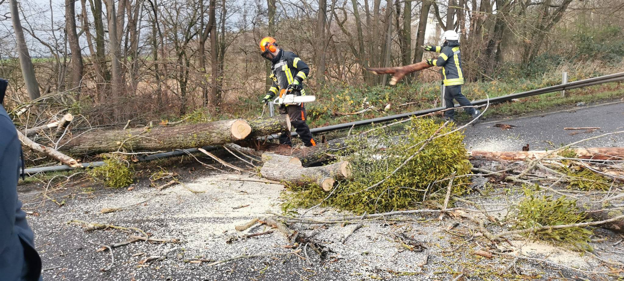 Region: Sturm sorgt weiter für viele Einsätze