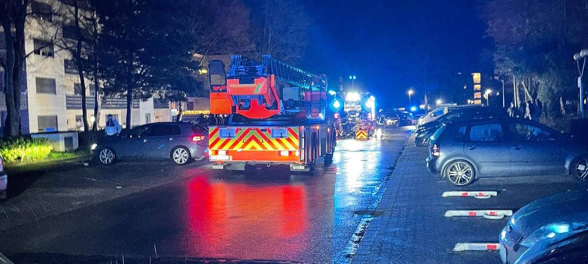 Bergheim: Kellerbrand im Wohnpark