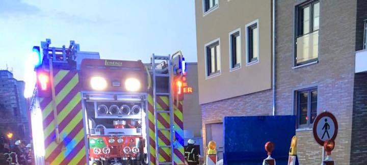Brand in Tiefgarage und Küche