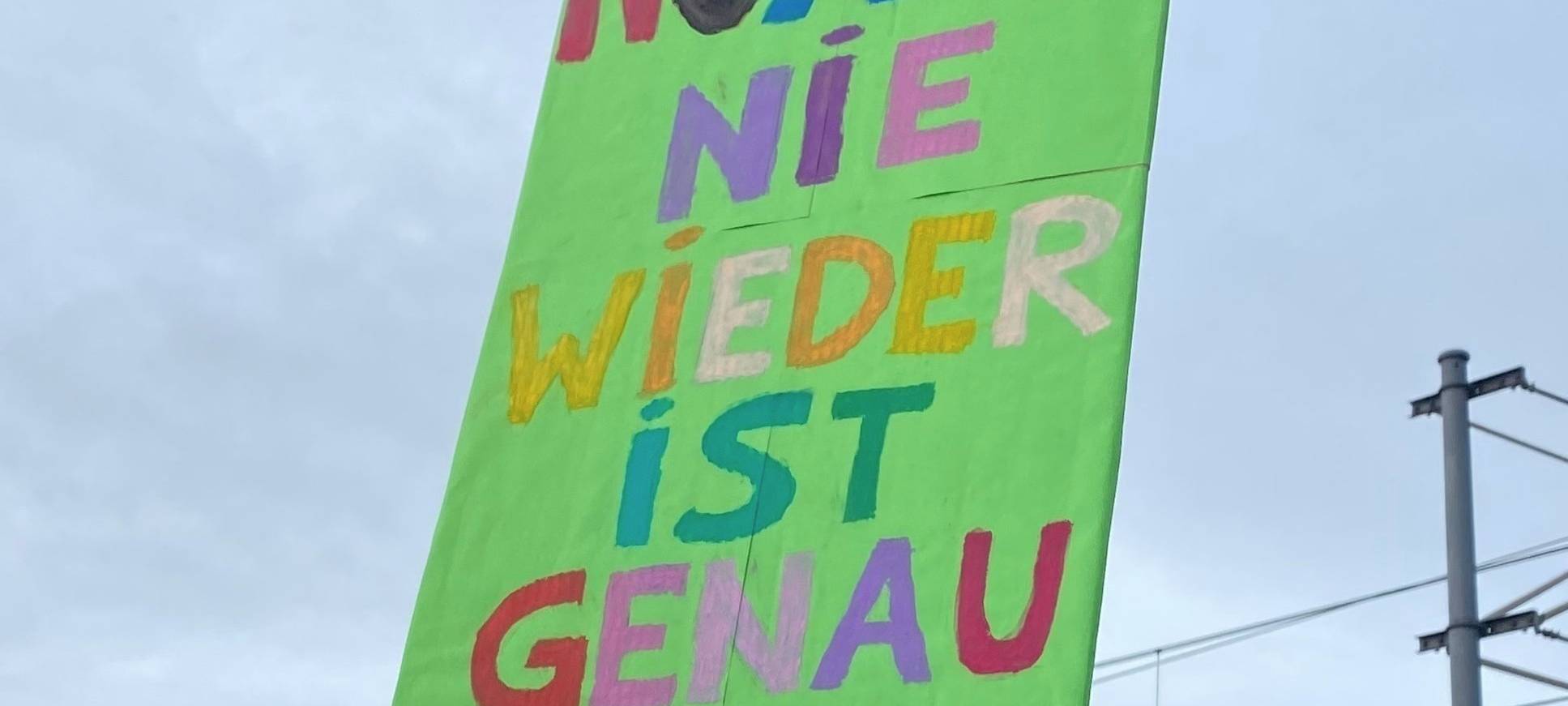 Bergheim: Nie wieder ist jetzt! - Demo gegen Rechts
