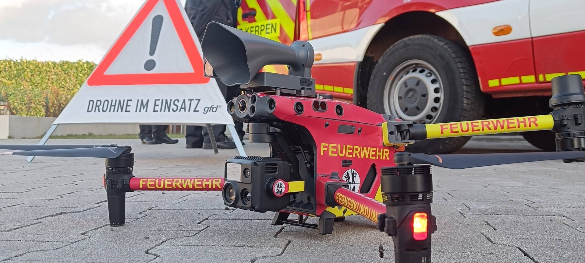 Kerpen: Manheimer Feuerwehr ist jetzt Drohnen-Spezialist