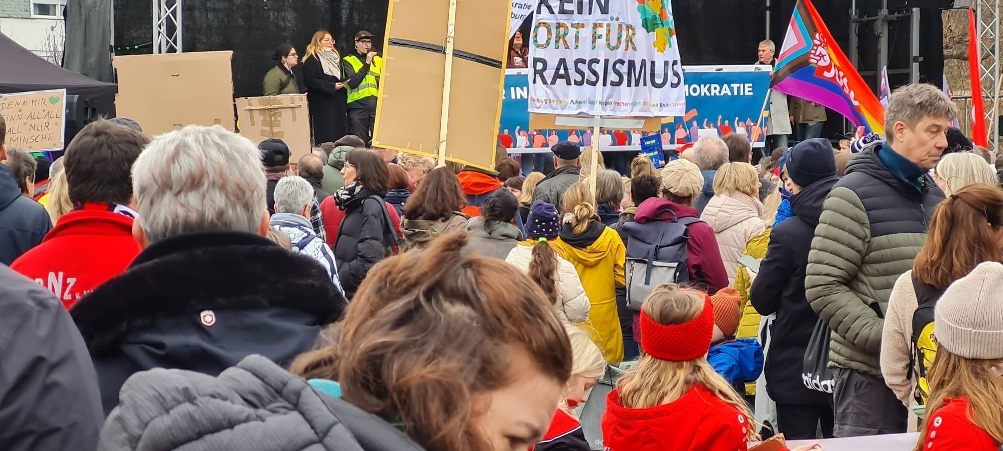 Am Samstag Demonstrationen in Köln, Frechen und Kerpen