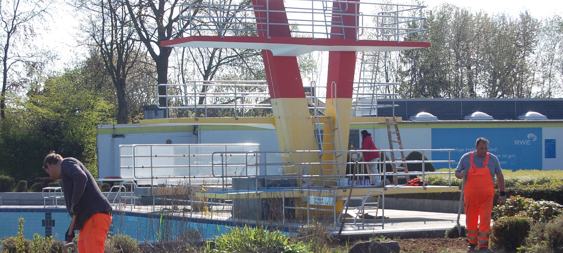 Freibad Elsdorf wird fit gemacht