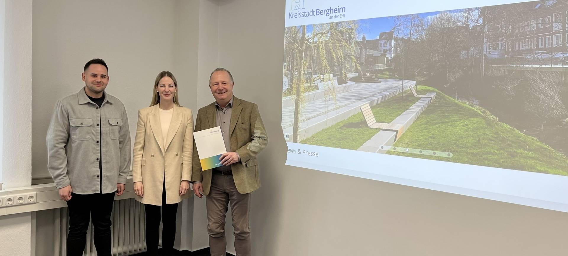 Bergheim: Neue Homepage online