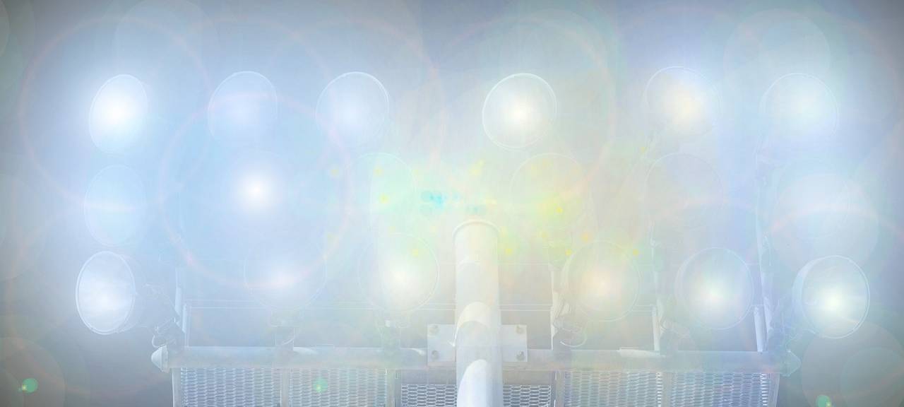 Brühl: Städtische Flutlichtmasten haben jetzt LED-Leuchten