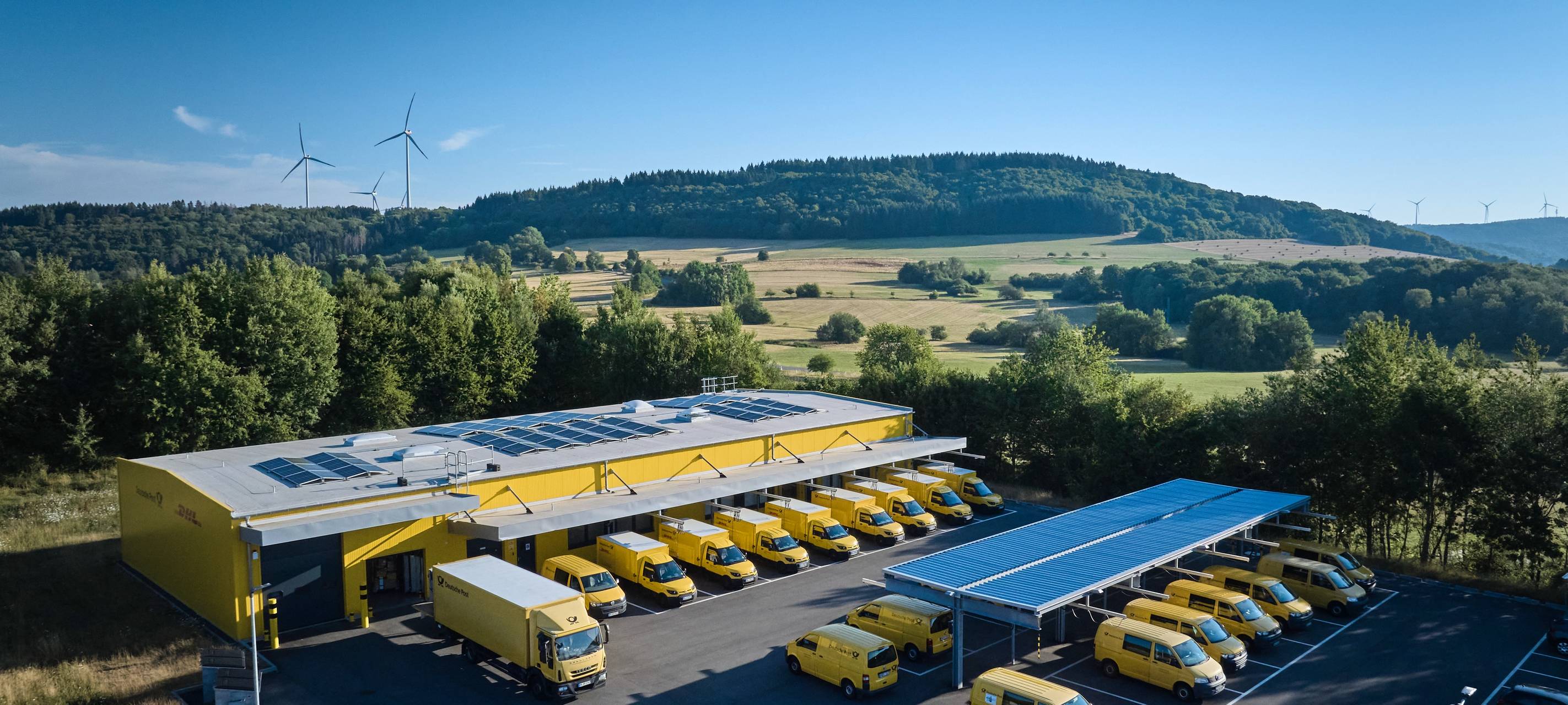 Neuer CO2-freier Zustellstützpunkt in Hürth eröffnet