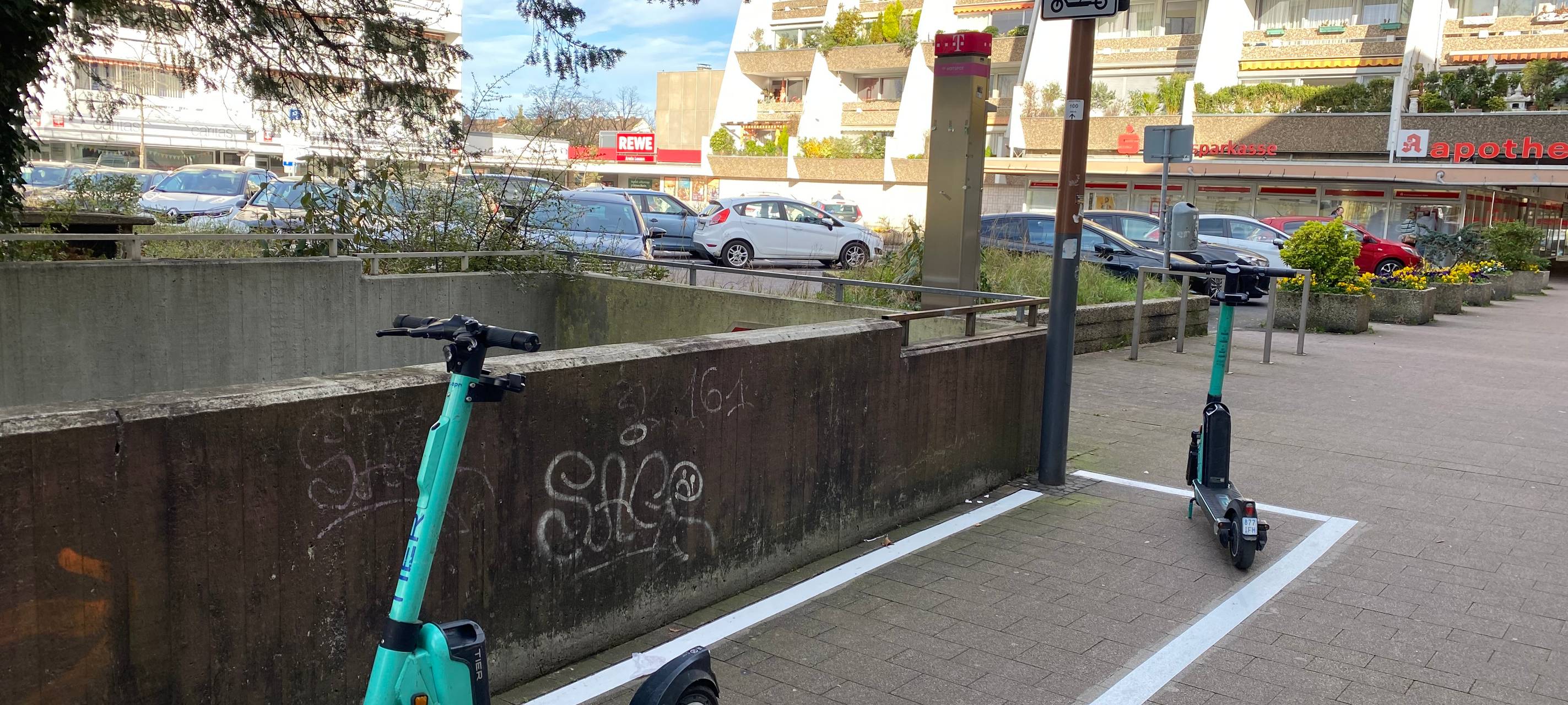 Brühl führt stationsbasiertes E-Scooter-System ein
