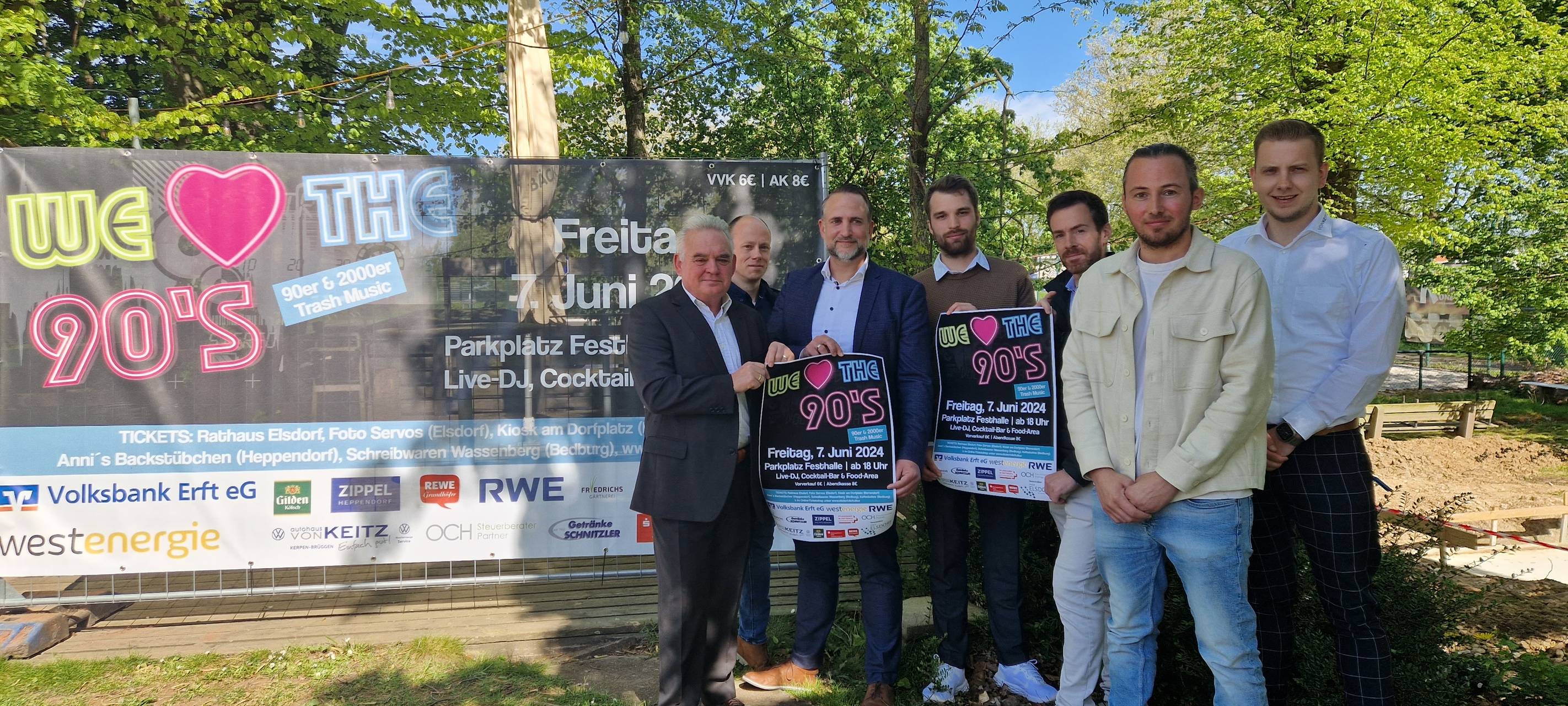 Elsdorf: "We love the 90s" findet am 7.6. statt
